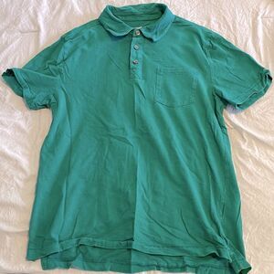 Mossimo Supply Company Men's Green Polo Shirt Classic Fit Size L
